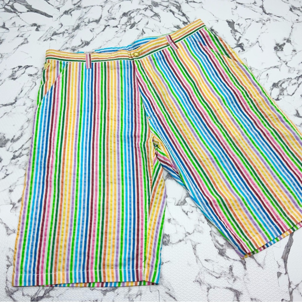 Men's Parish Multicolored Stripe Casual Shorts